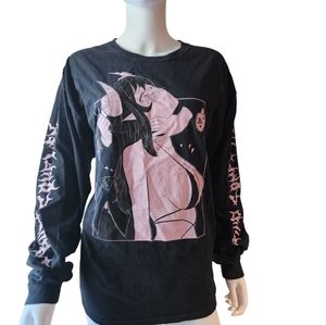 Lewd Complex Ahegao Japanese Anime Long Sleeve Shirt